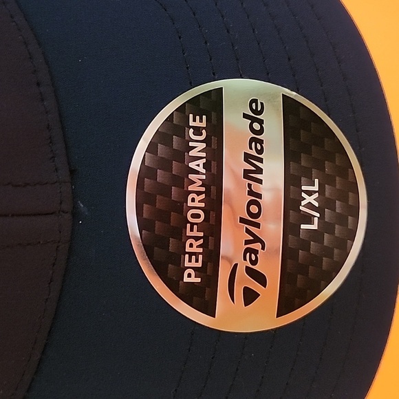 GOLF Sporty TaylorMade Navy BLUE Cap, NWT L/XL - Picture 6 of 8